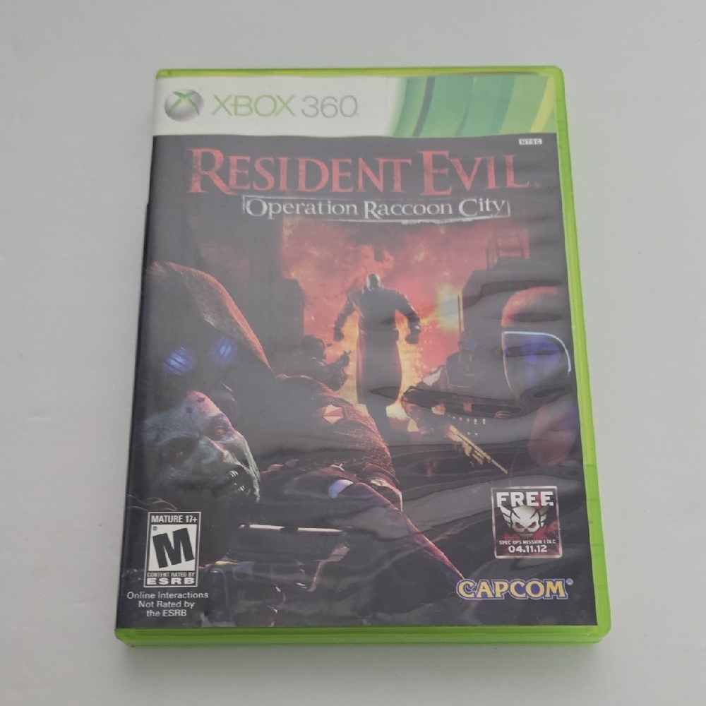 Will Need A Small Resurf.360 Game - Resident Evil: Operation Raccoon City
